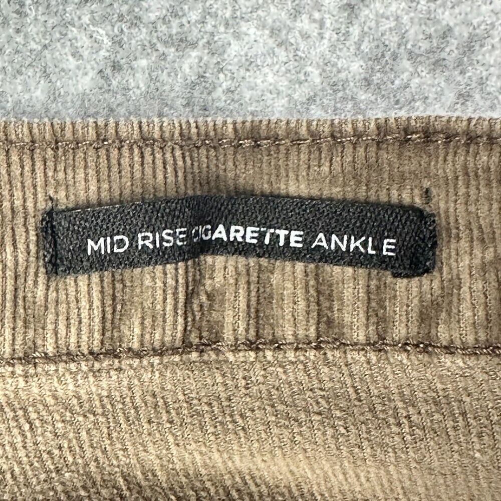 BDG UO Urban Outfitters Corduroy Pants Womens 27 Brown Mid Rise Cigarette Ankle* - Picture 15 of 16